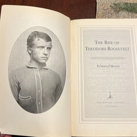Theodore Rex & The Rise of Theodore Roosevelt 2 Books by Edmond Morris EUC - Picture 4 of 13
